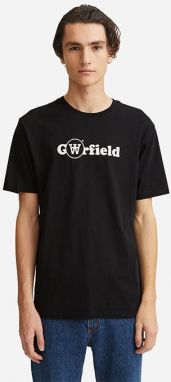 Pánske tričko Wood Wood X Garfield Ace tričko Závesné 30045707-2222 čierne