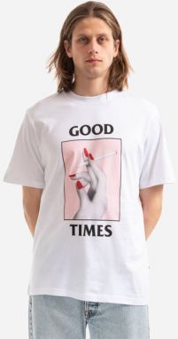 Pánske tričko Wood Wood tričko Bobby Good Times 50025706-2489 biele