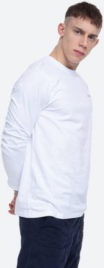 Pánske tričko Wood Wood Peter Dlhý rukáv 12045402-2491 žiarivo biela