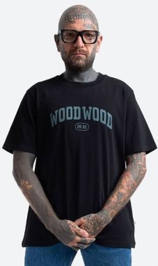 Pánske tričko Wood Wood Bobby Ivy tričko 12135703-2489 Čierna