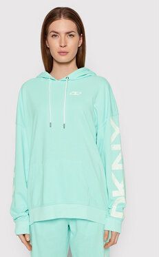 DKNY Sport Mikina DP1T8461 Zelená Relaxed Fit