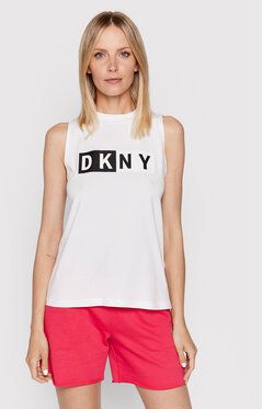 DKNY Sport Top DP8T5892 Biela Regular Fit