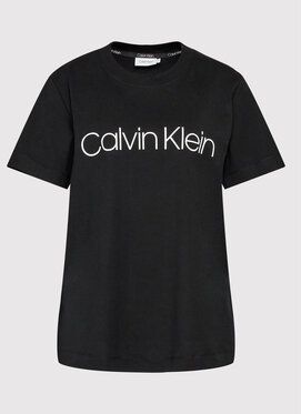 Calvin Klein Curve Tričko K20K203633 Čierna Regular Fit