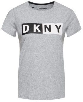 DKNY Sport Tričko DP8T5894 Sivá Regular Fit