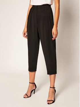IRO Culottes nohavice Loving AN050 Čierna Relaxed Fit