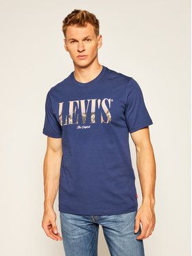 Levi's® Tričko Ss Relaxed Fittee 16143-0054 Tmavomodrá Relaxed Fit