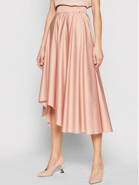 Nissa Trapézová sukňa F12134 Ružová Regular Fit