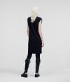 Šaty Karl Lagerfeld Jersey Dress W/ Shoulder Pads galéria