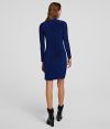 Šaty Karl Lagerfeld Lurex Jersey Dress W/Twist galéria