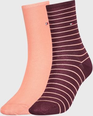2 PACK dámskych ponožiek Tommy Hilfiger Stripes