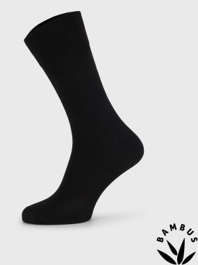 Čierne bambusové ponožky Bellinda Winter