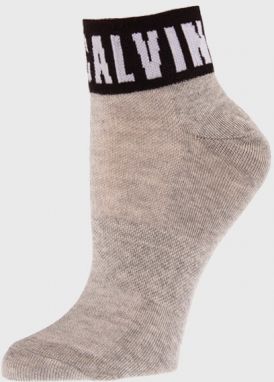 Dámske ponožky Calvin Klein Kayla sivé