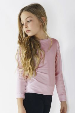 Dievčenské tričko s dlhým rukávom Star