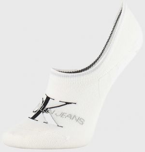 Dámske ponožky Calvin Klein Brooklyn biele