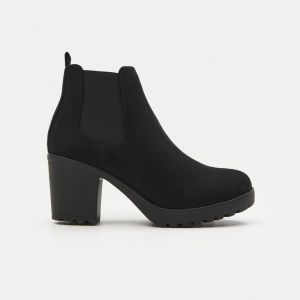 Sinsay - Členkové topánky na podpätku - Čierna